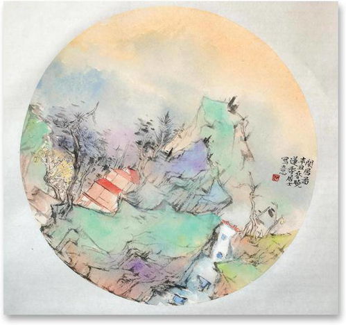 絢彩青綠山水開創(chuàng)者畫家鄭默用藝術(shù)創(chuàng)作人文之美